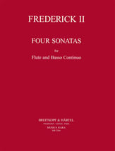 Four Sonatas Flute and Bass Continuo cover